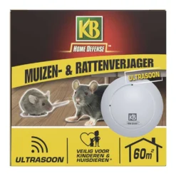 KB Muizen- En Rattenverjager Ultrasoon 60 M²