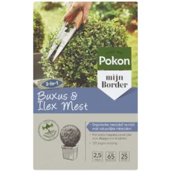Pokon Buxus / Ilex Voeding 2.5 Kg