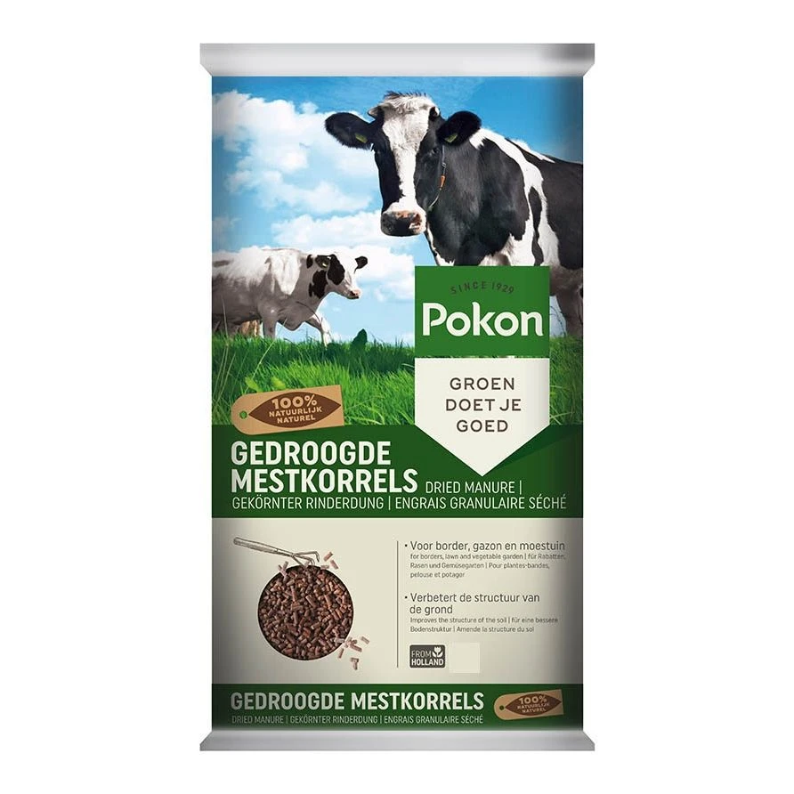Pokon Gedroogde Mest Korrel 10 Kg 1 Pokon Gedroogde Mest Korrel 10 Kg